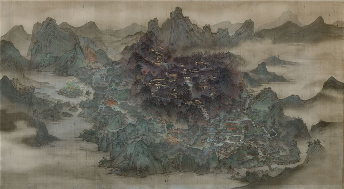Pangzhen map