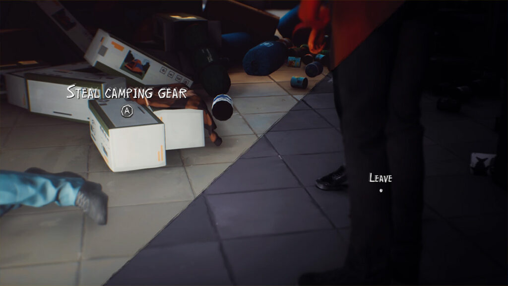 Life is Strange 2: Steal the Camping Gear or Leave? Best Choice