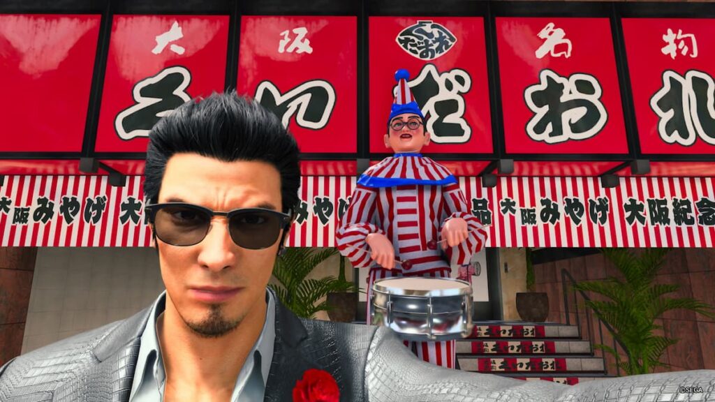 Like a Dragon Gaiden: Osaka’s Famous Clown (Kuidaore Taro Location)