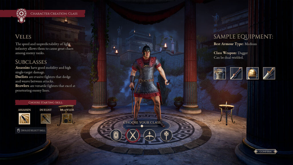 Expeditions: Rome – Best Starting Class