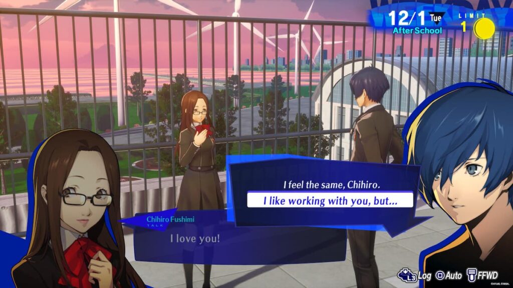 Persona 3 Reload: Chihiro Social Link Guide
