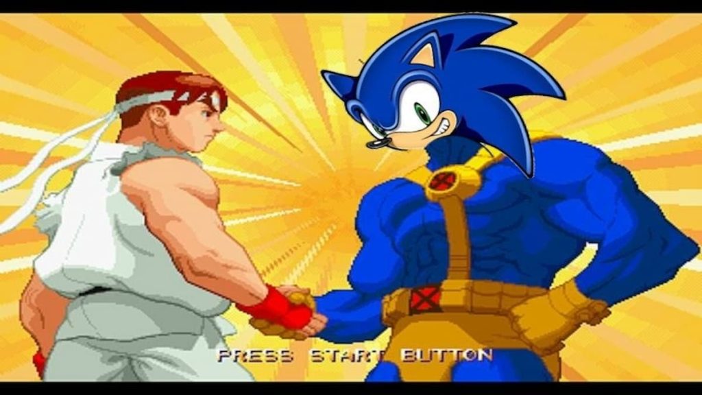 Sonic Artist Begins Teasing Sega vs Capcom