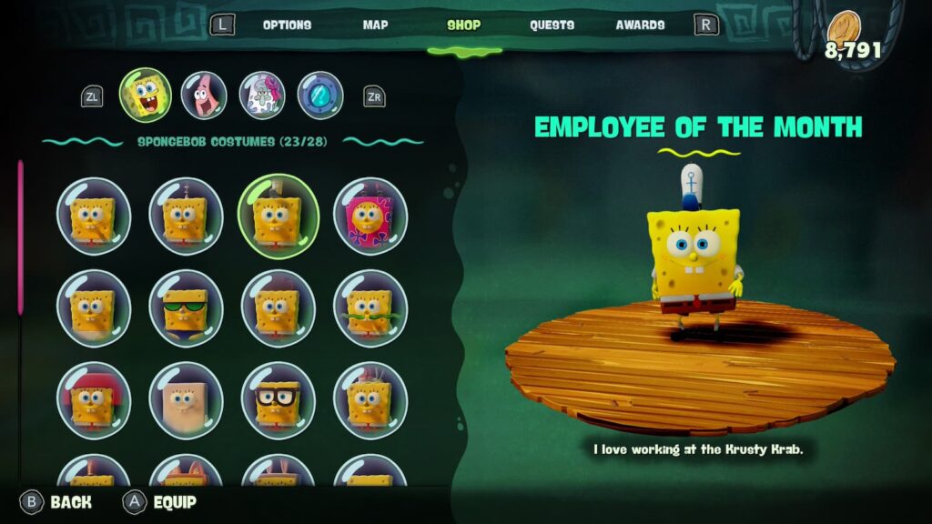 Spongebob Costumes 2