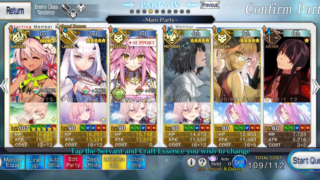 Fate Grand Order Tutorial 5