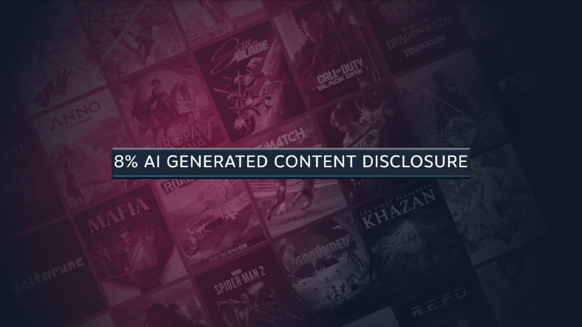 Only 8 Of Steams 2025 Top Sellers Disclosed Generative AI Use