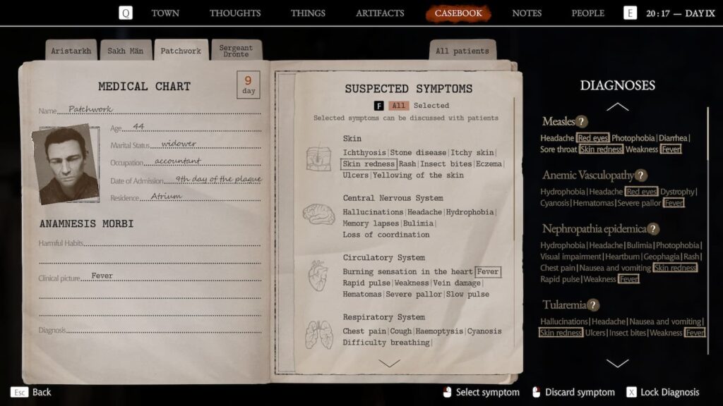 Pathologic 3 Patient Diagnoses 20