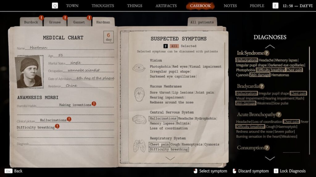 Pathologic 6 Diagnoses 7