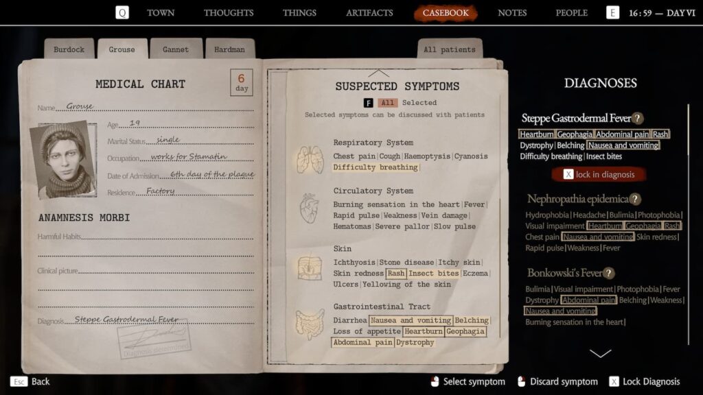 Pathologic Paitent Diagnoses 10