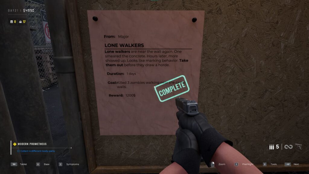 Quarantine Zone Directive 15