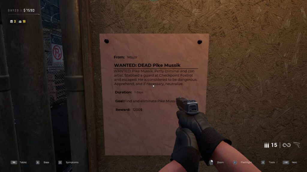 Quarantine Zone Directive 17