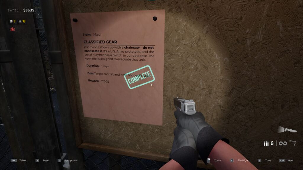 Quarantine Zone Directive 20