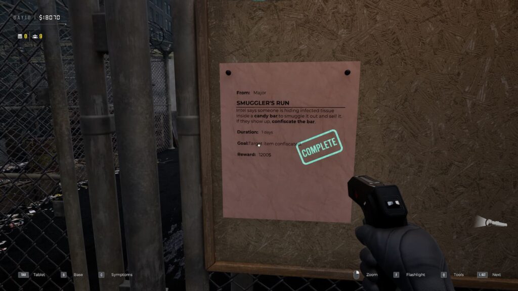 Quarantine Zone Directive 4