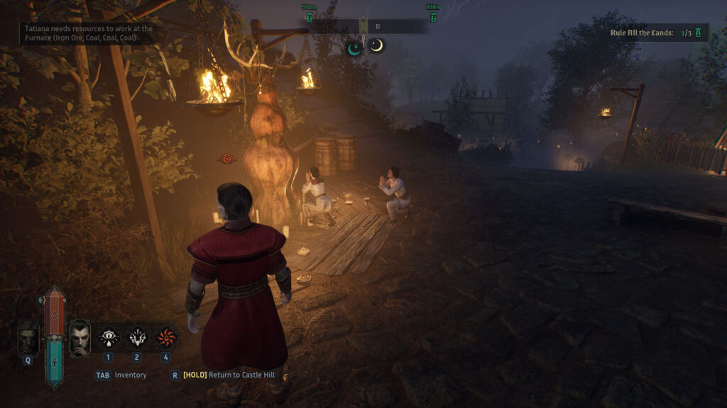 Vampire Bloodlord Rising Review Villagers Praying