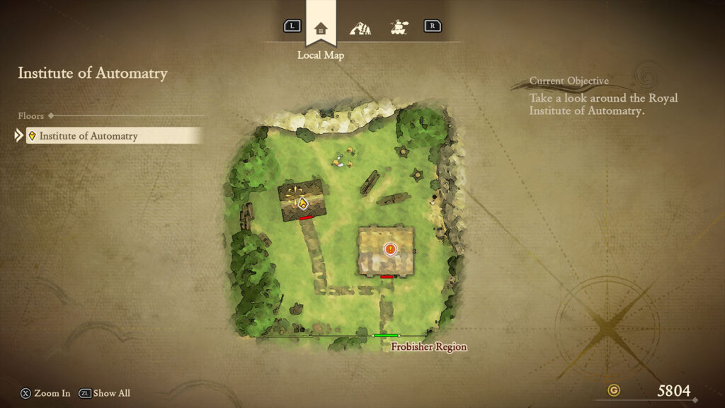 Dragon Quest 7 Reimagined Mini Medal 14 Map
