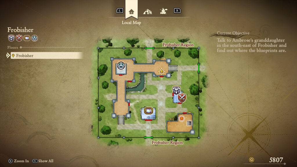 Dragon Quest 7 Reimagined Mini Medal 15 Map
