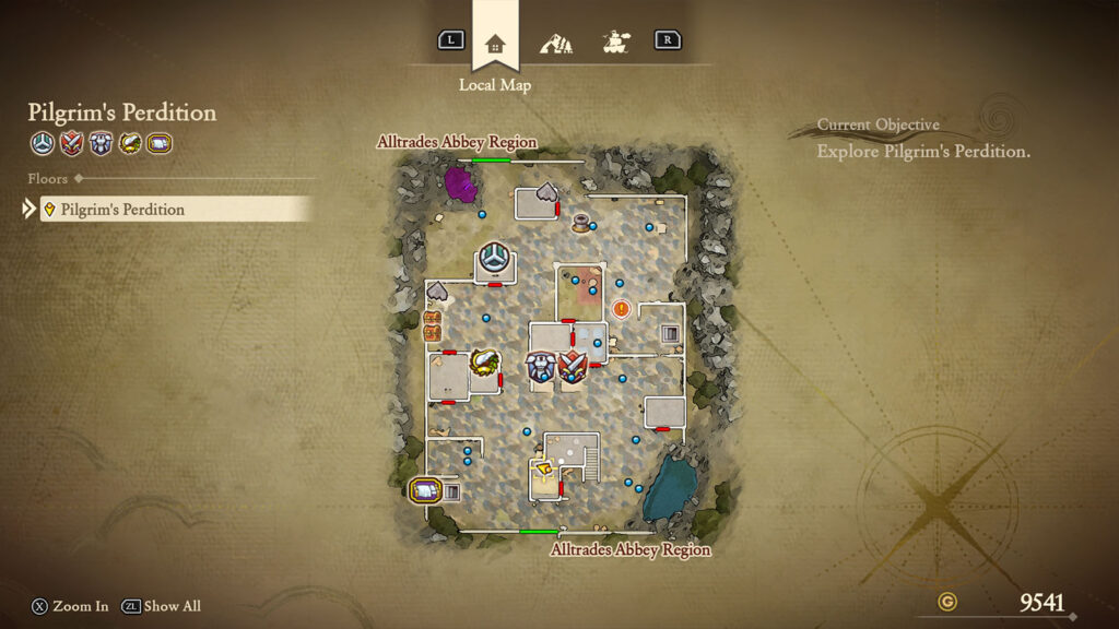 Dragon Quest 7 Reimagined Mini Medal 23 Map
