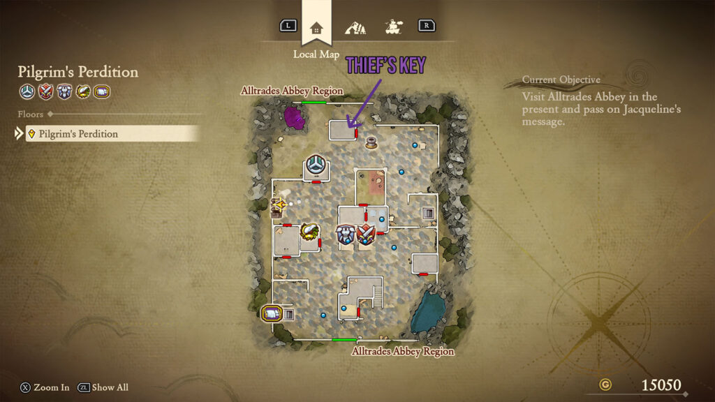 Dragon Quest 7 Reimagined Mini Medal 29 Map