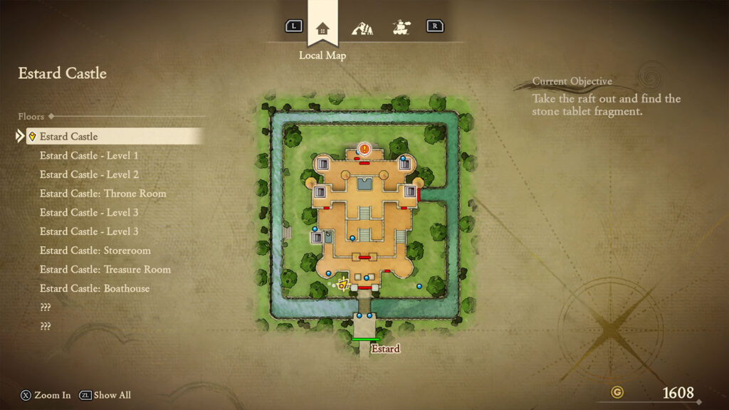 Dragon Quest 7 Reimagined Mini Medal 4 Map