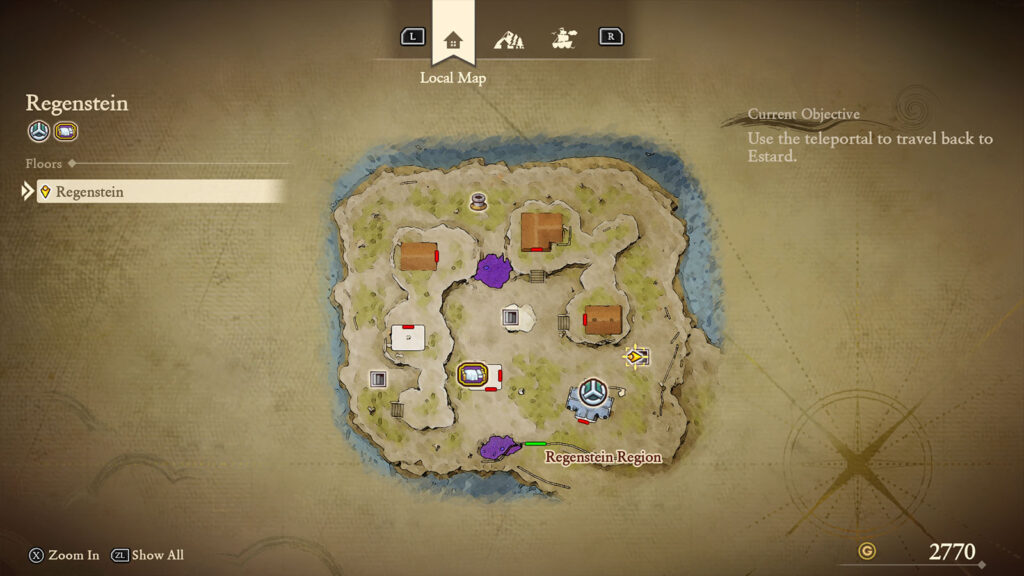 Dragon Quest 7 Reimagined Mini Medal 8 Map