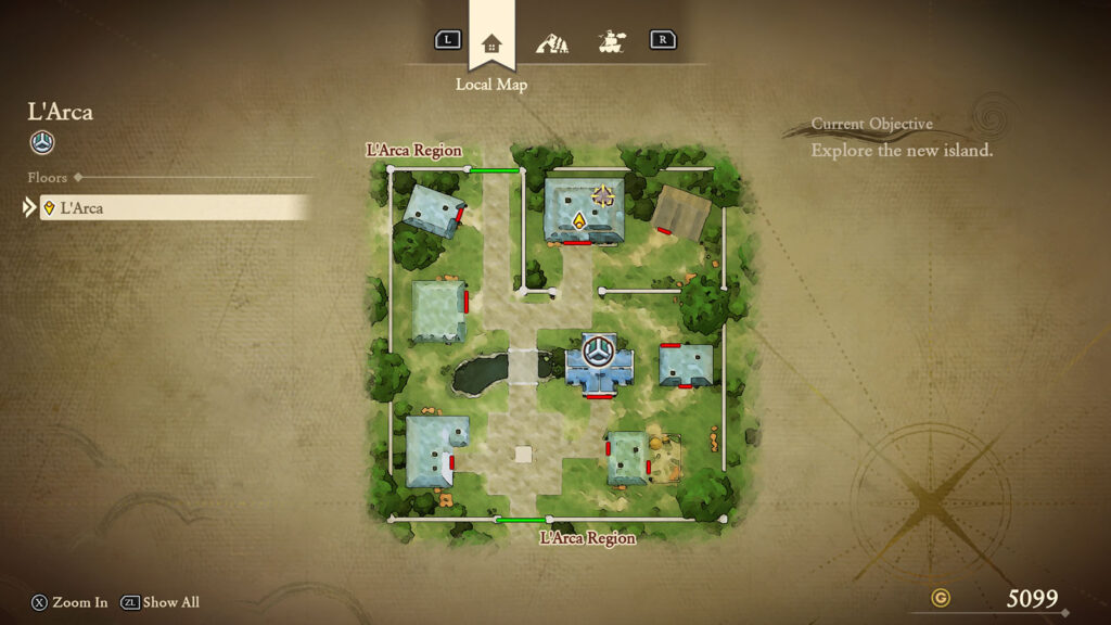 Dragon Quest 7 Reimagined Yellow Fragment 1 Map