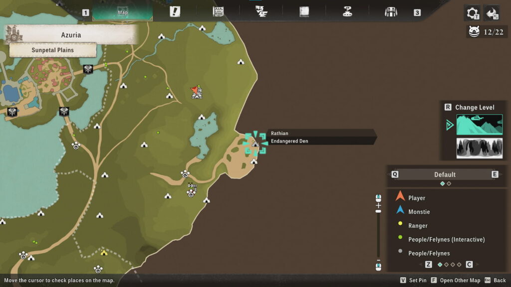 Azuria map is1