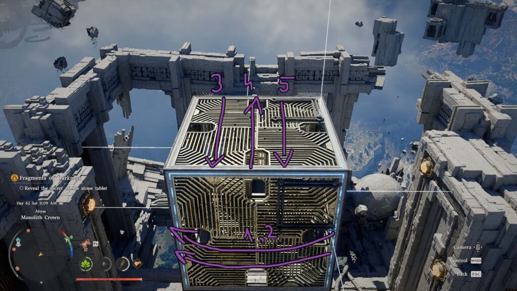 Crimson Desert Abyss Restoration Challenge Monolith Crown 1