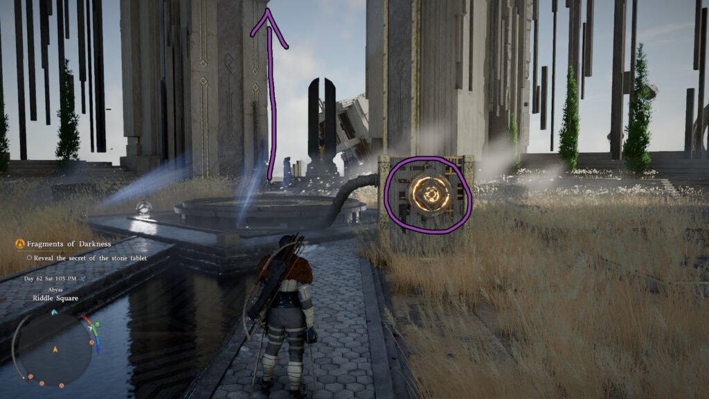 Crimson Desert Abyss Restoration Challenge Riddle Square 1