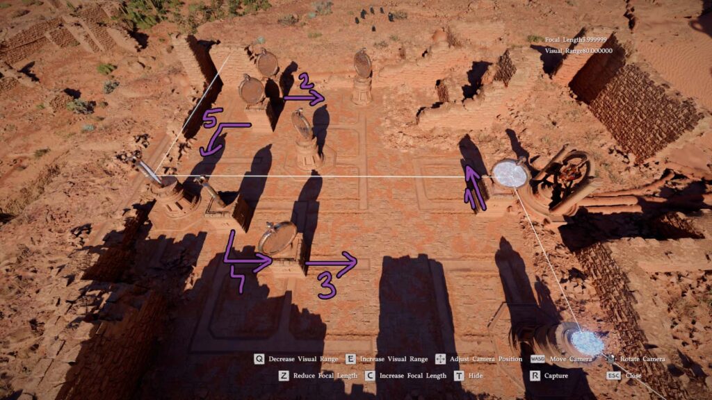 Crimson Desert Abyss Restoration Challenge Spire of the Sun Puzzle 2