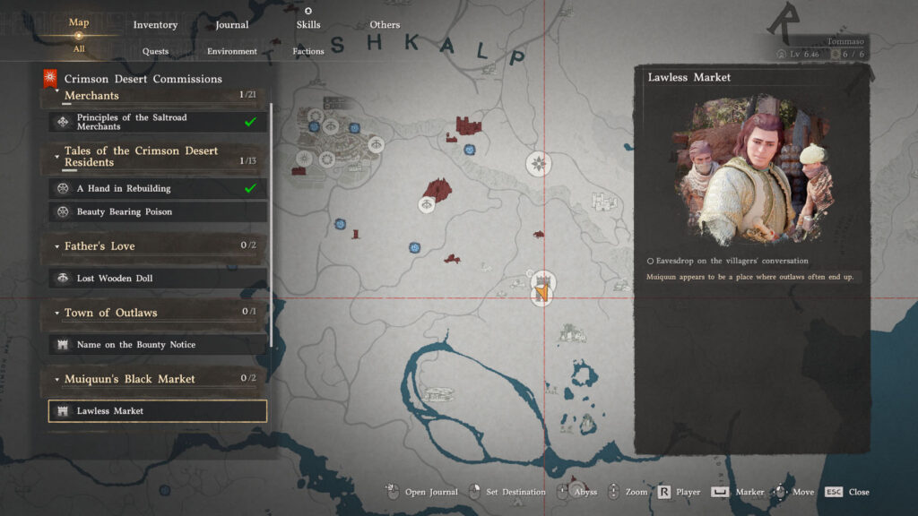 Crimson Desert Black Dye Location Quest