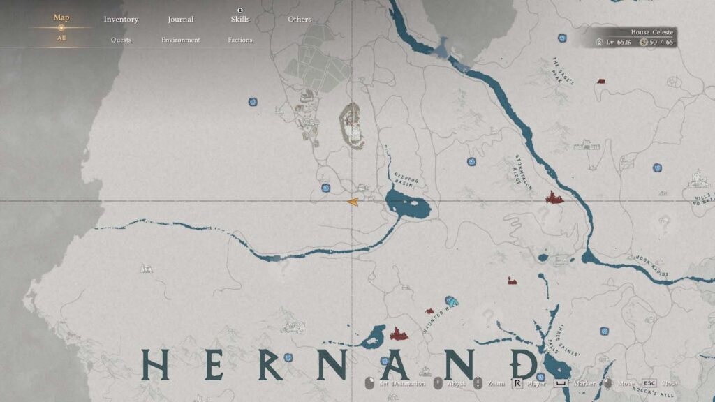 Crimson Desert Bright Green Dye Location Map