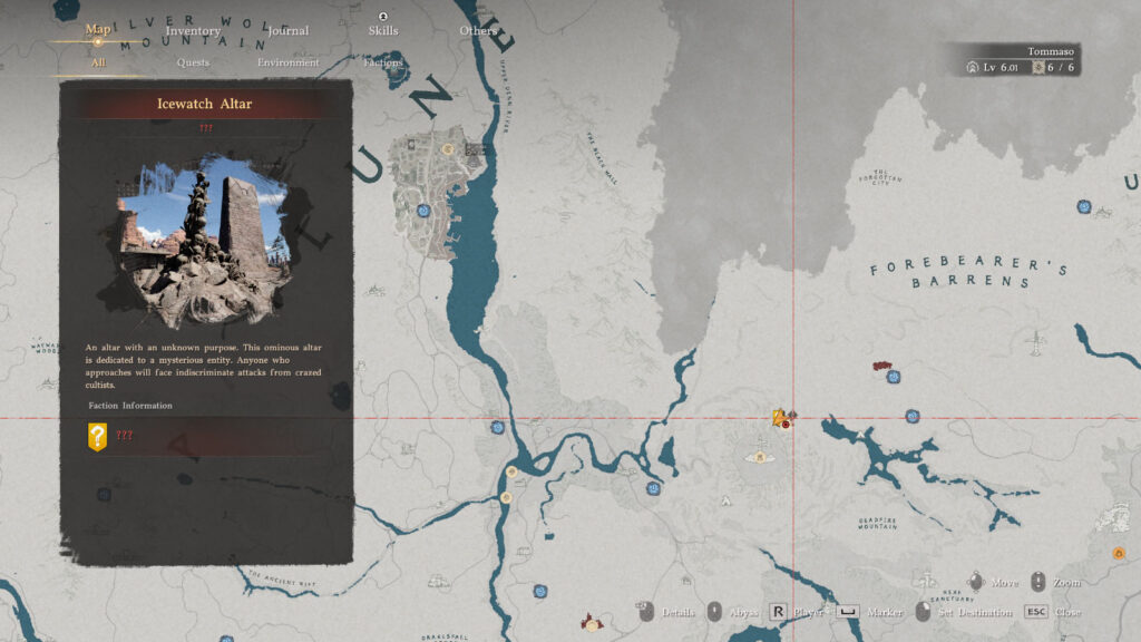 Crimson Desert Bright Orange Dye Location Map