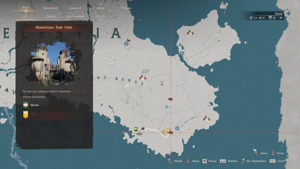 Crimson Desert Bright Sky Blue Dye Location Map