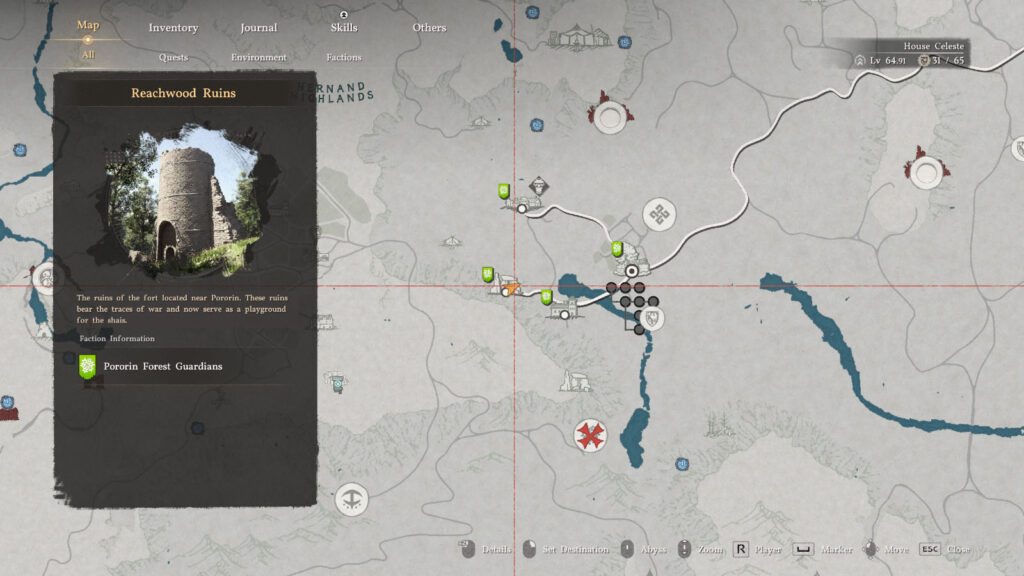 Crimson Desert Bright Yellow Dye Location Map