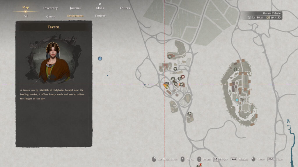 Crimson Desert Deep Blue Dye Location Map