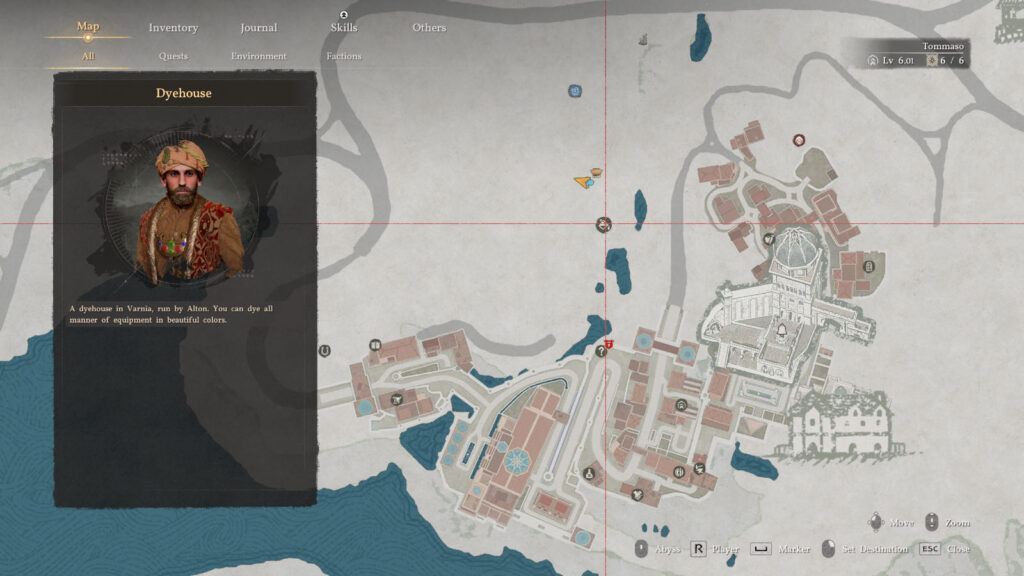 Crimson Desert Deep Spring Green Dye Location Map