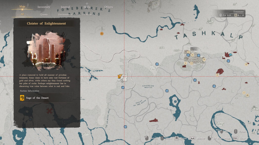 Crimson Desert Orange Dye Location Map