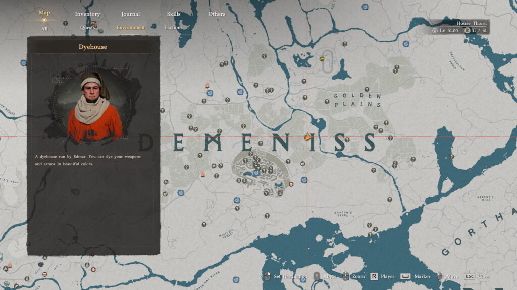 Crimson Desert Rich Purple Dye Location Map