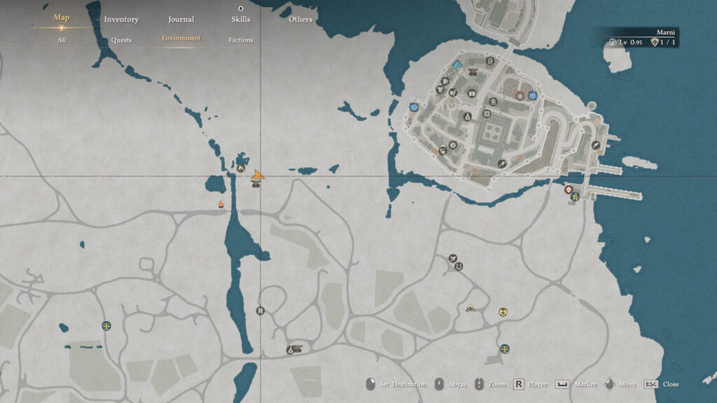 Crimson Desert Rich Teal Dye Location Map