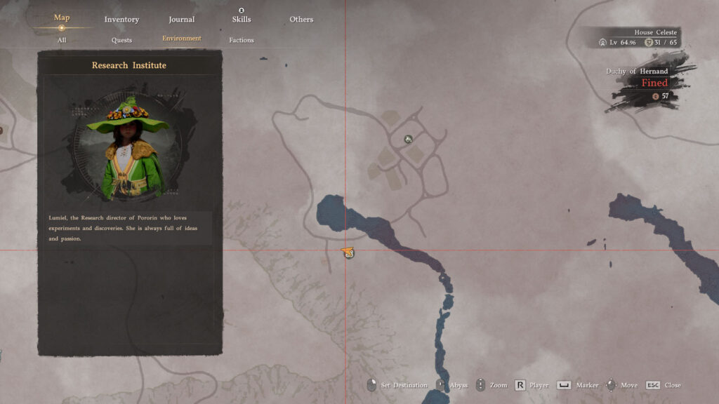 Crimson Desert Rich Yellow Dye Location Map