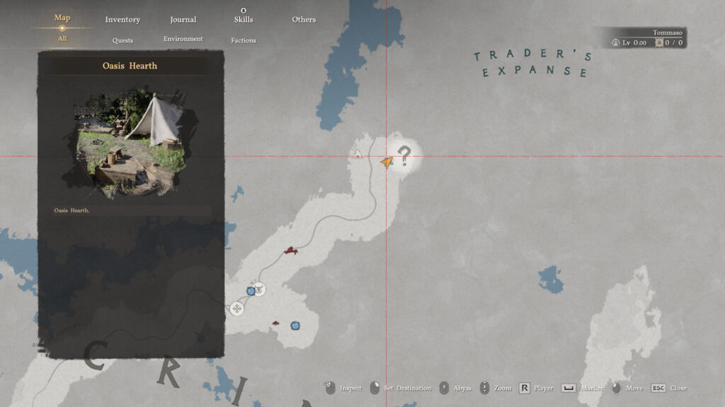 Crimson Desert Spring Green Dye Location Map