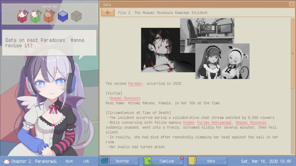 Demons Timeline Chapter 2 2