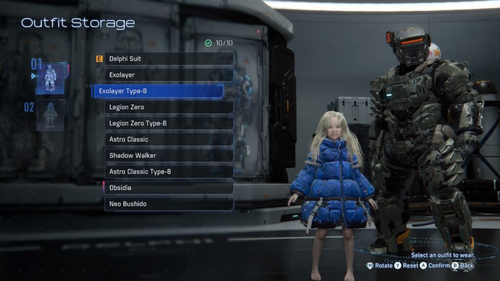 Pragmata All Costumes 2