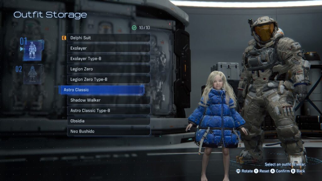 Pragmata All Costumes 5