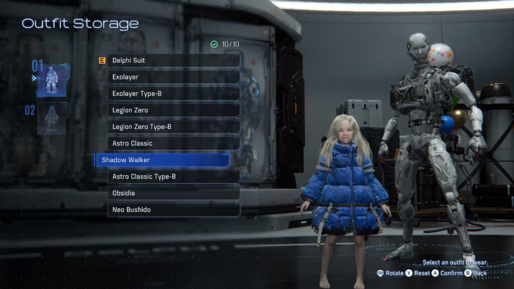 Pragmata All Costumes 6