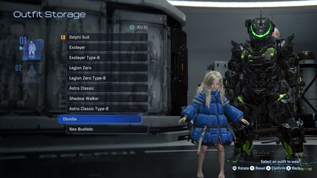 Pragmata All Costumes 8