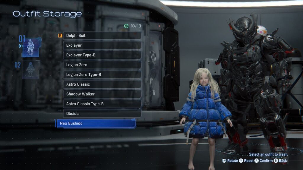 Pragmata All Costumes 9