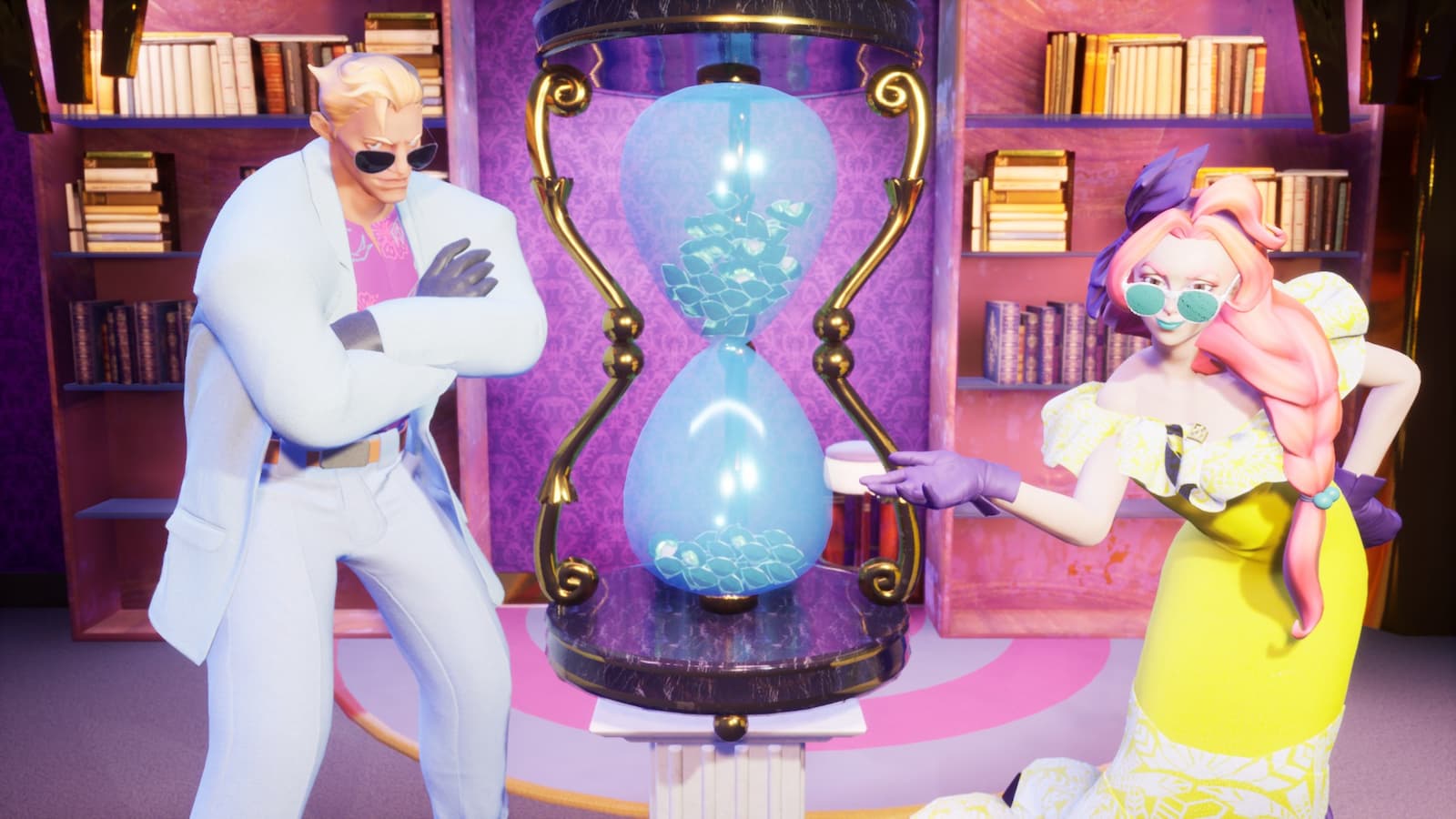 Snap and Grab Emerald Hourglass 2