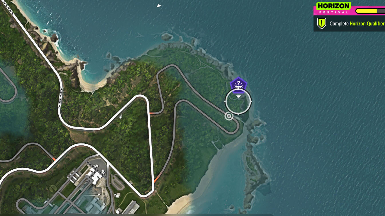 Forza Horizon 6 All Treasure Cars Locations Ford GT 05 Map Smaller