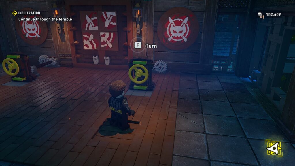 infiltration puzzle door