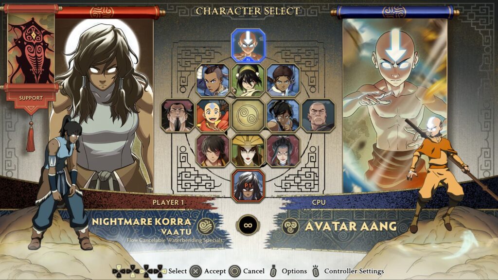 Avatar Aang and Nightmare Korra (2)